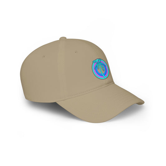 Hawleywood Vintage Retro Cotton Cap — Bullseye Logo