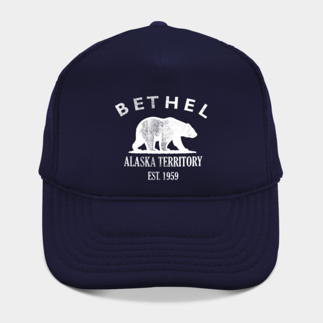 Bethel Alaska Vintage Retro Hat - White Logo - Various Colors