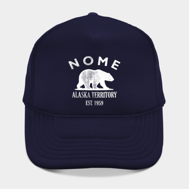Nome Alaska Vintage Retro Hat - White Logo - Various Colors