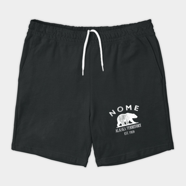 Nome Alaska Vintage Retro Shorts - White Logo - Various Colors