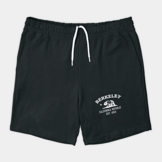 Berkeley California Vintage Retro Shorts - White Logo - Various Colors