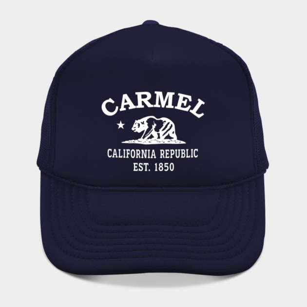 Carmel California Vintage Retro Hat - White Logo - Various Colors
