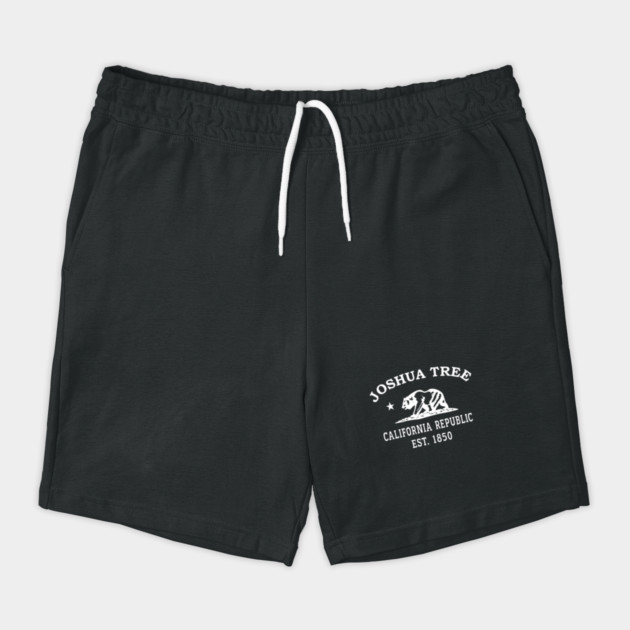 Joshua Tree California Vintage Retro Shorts - White Logo - Various Colors
