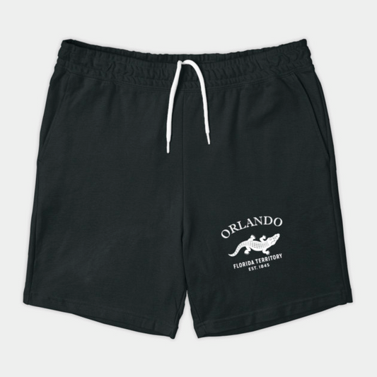 Orlando Florida Vintage Retro Shorts - White Logo - Various Colors