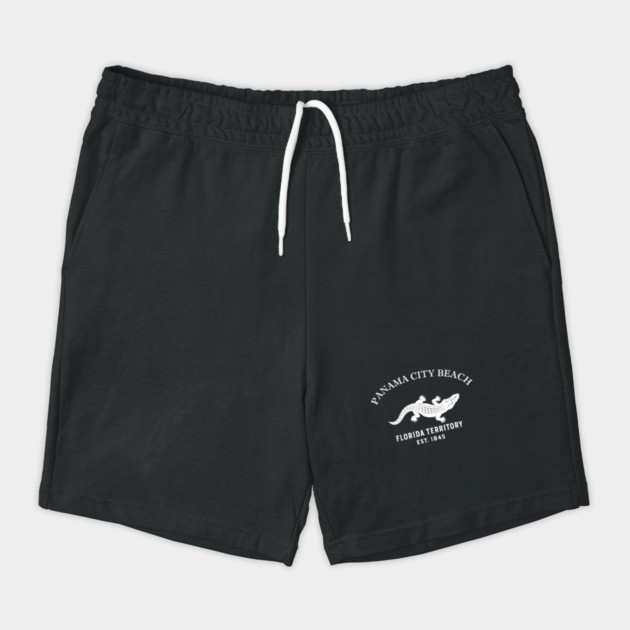 Panama Florida Vintage Retro Shorts - White Logo - Various Colors