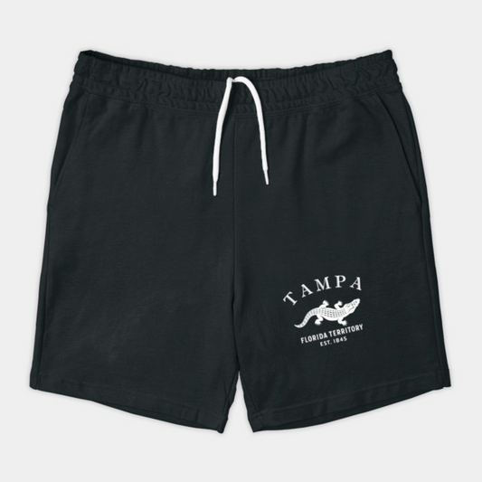 Tampa Florida Vintage Retro Shorts - White Logo - Various Colors