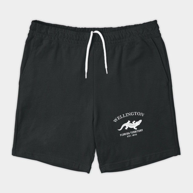 Wellington Florida Vintage Retro Shorts - White Logo - Various Colors