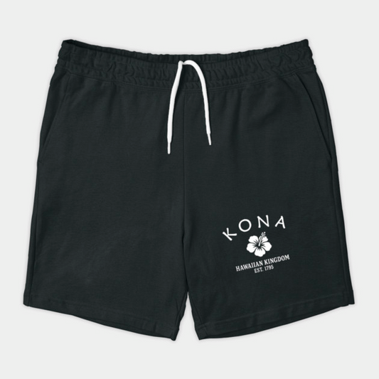 Kona Hawaii Vintage Retro Shorts - White Logo - Various Colors
