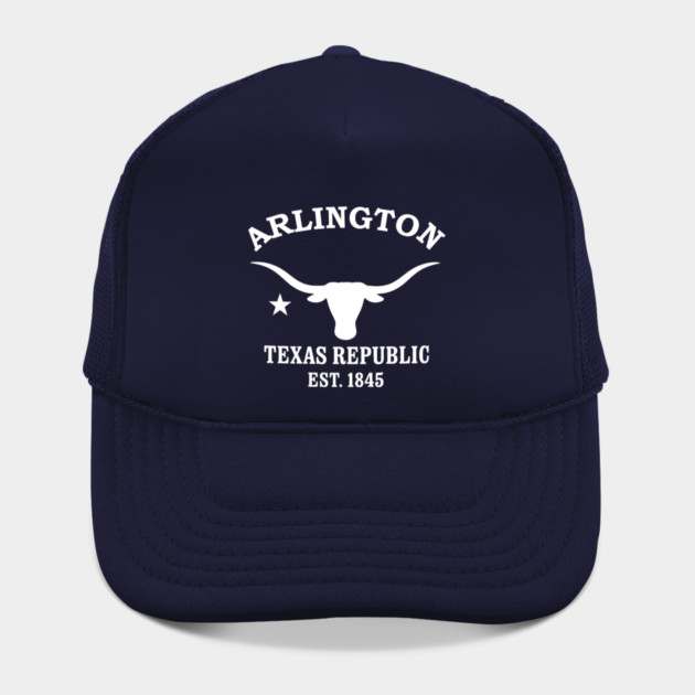 Arlington Texas Vintage Retro Hat - White Logo - Various Colors